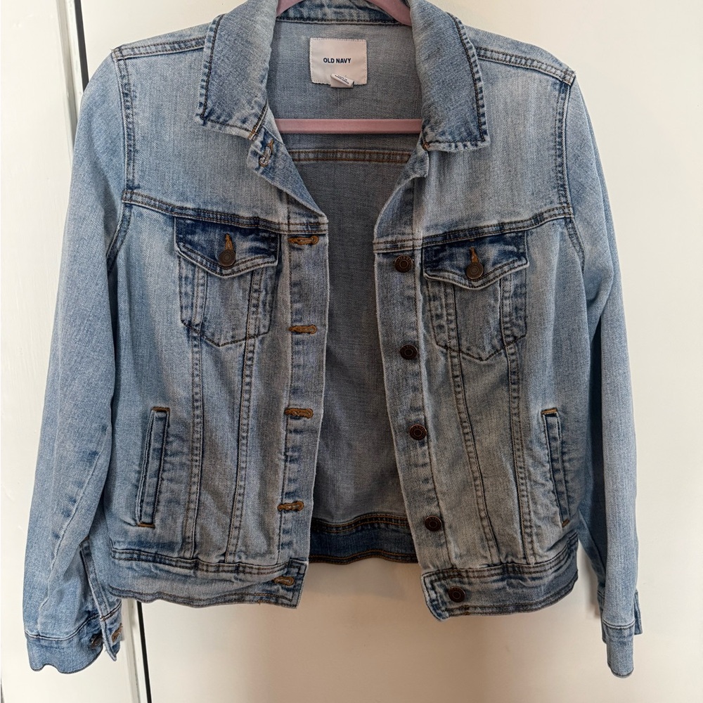 Old Navy Women's Classic Blue Jean Jacket